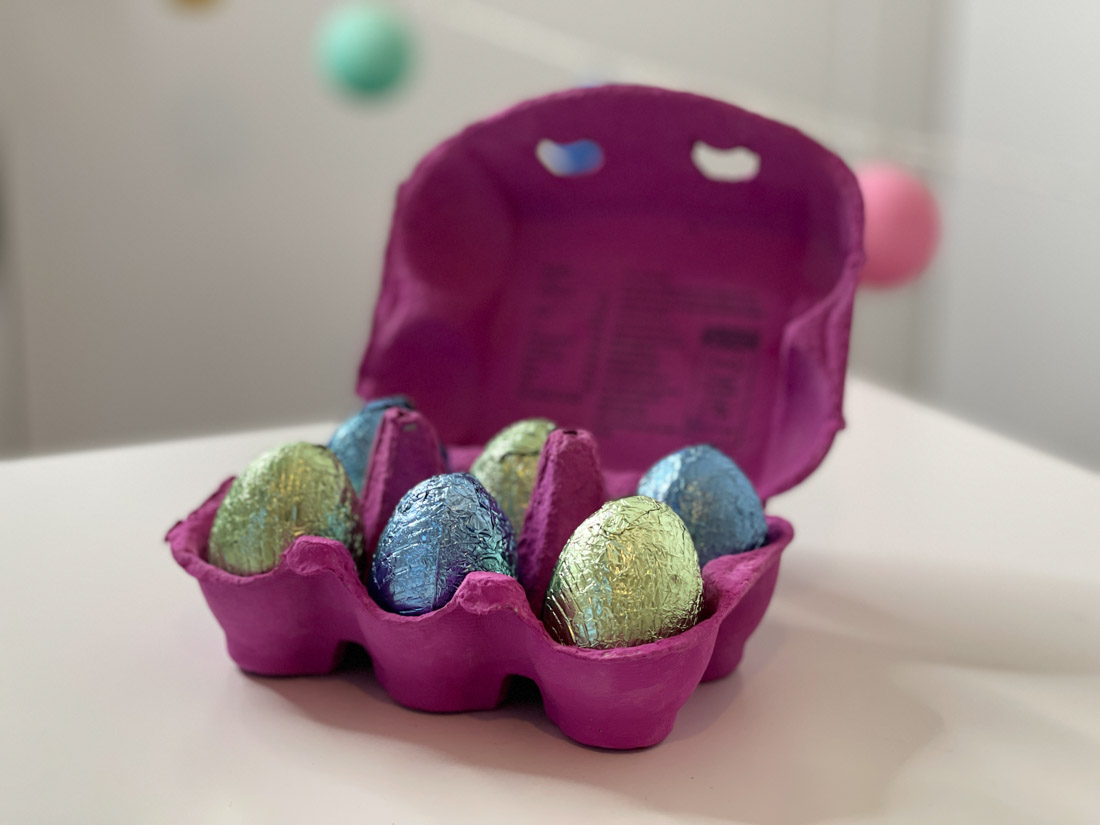 Easter Egg Box Painted Craft